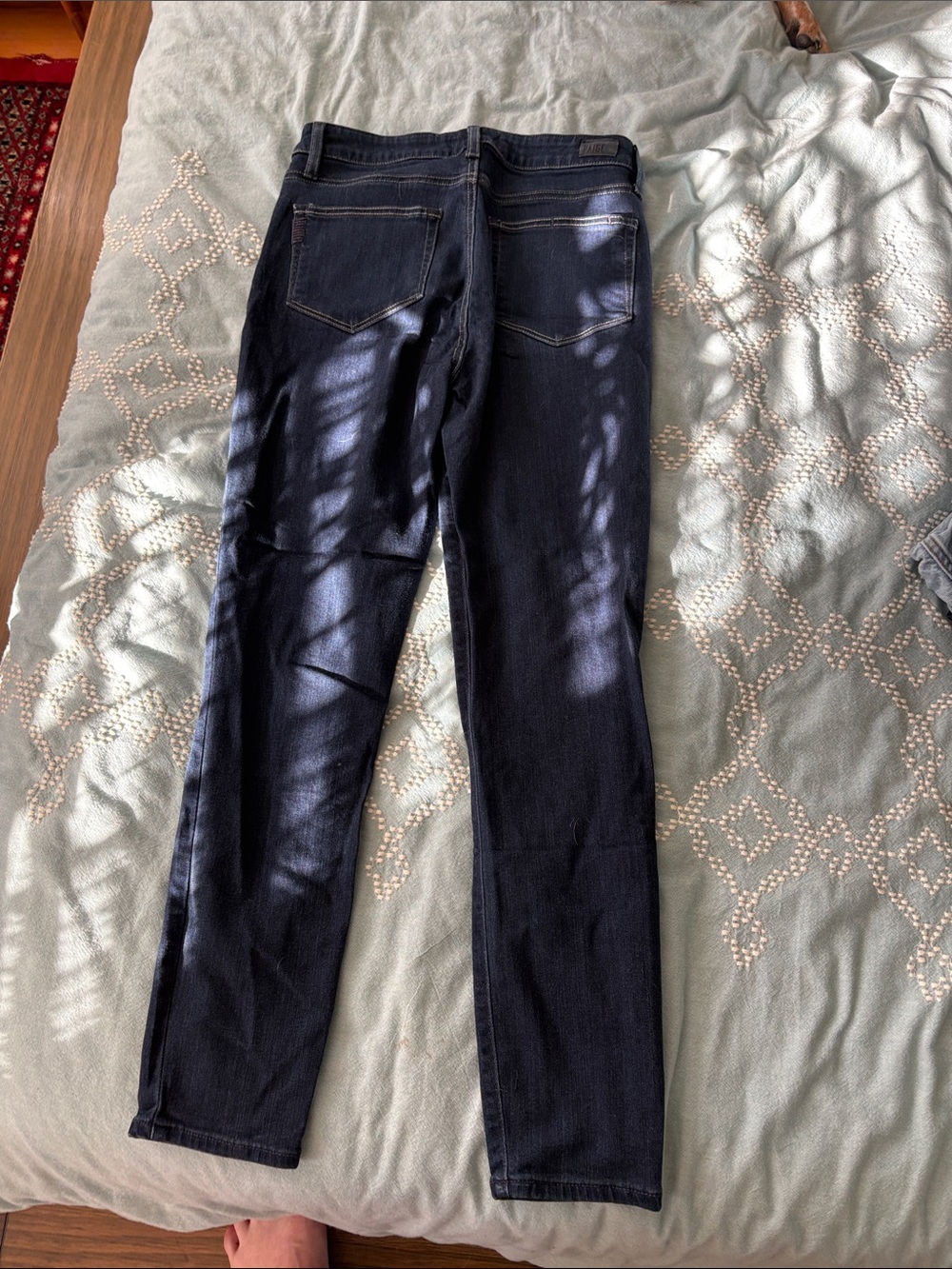 PAIGE Hoxton Ankle straight leg jeans - Picture 6 of 7